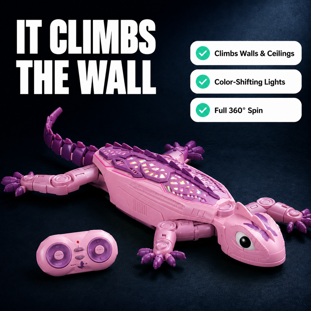 Geckobolt™ Wall-Climbing RC Gecko