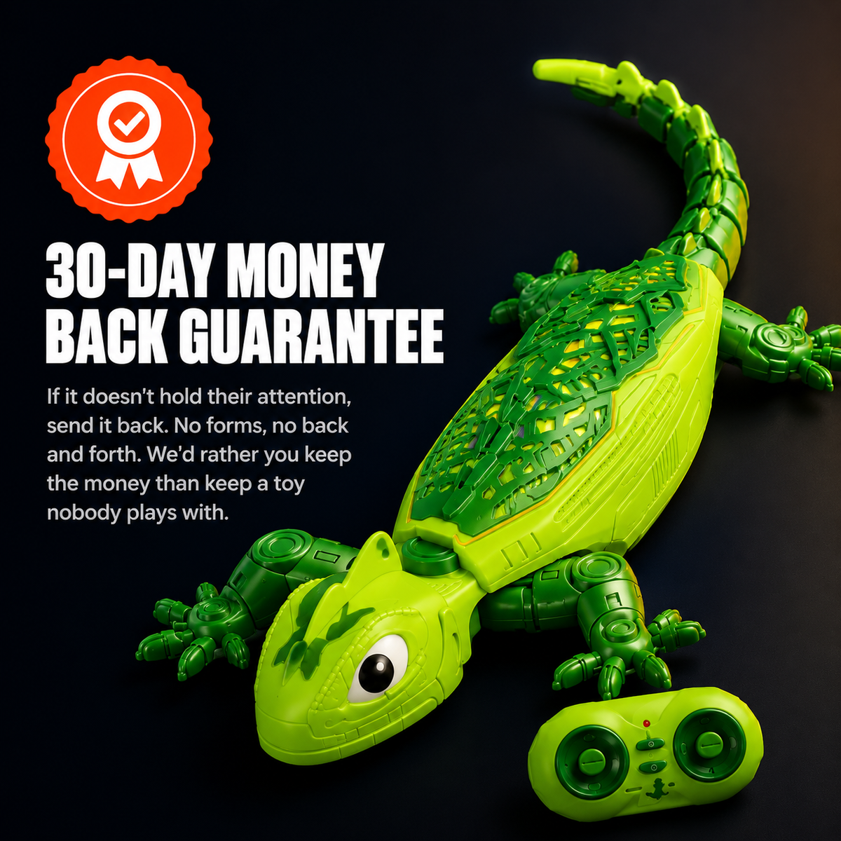 Geckobolt™ Wall-Climbing RC Gecko